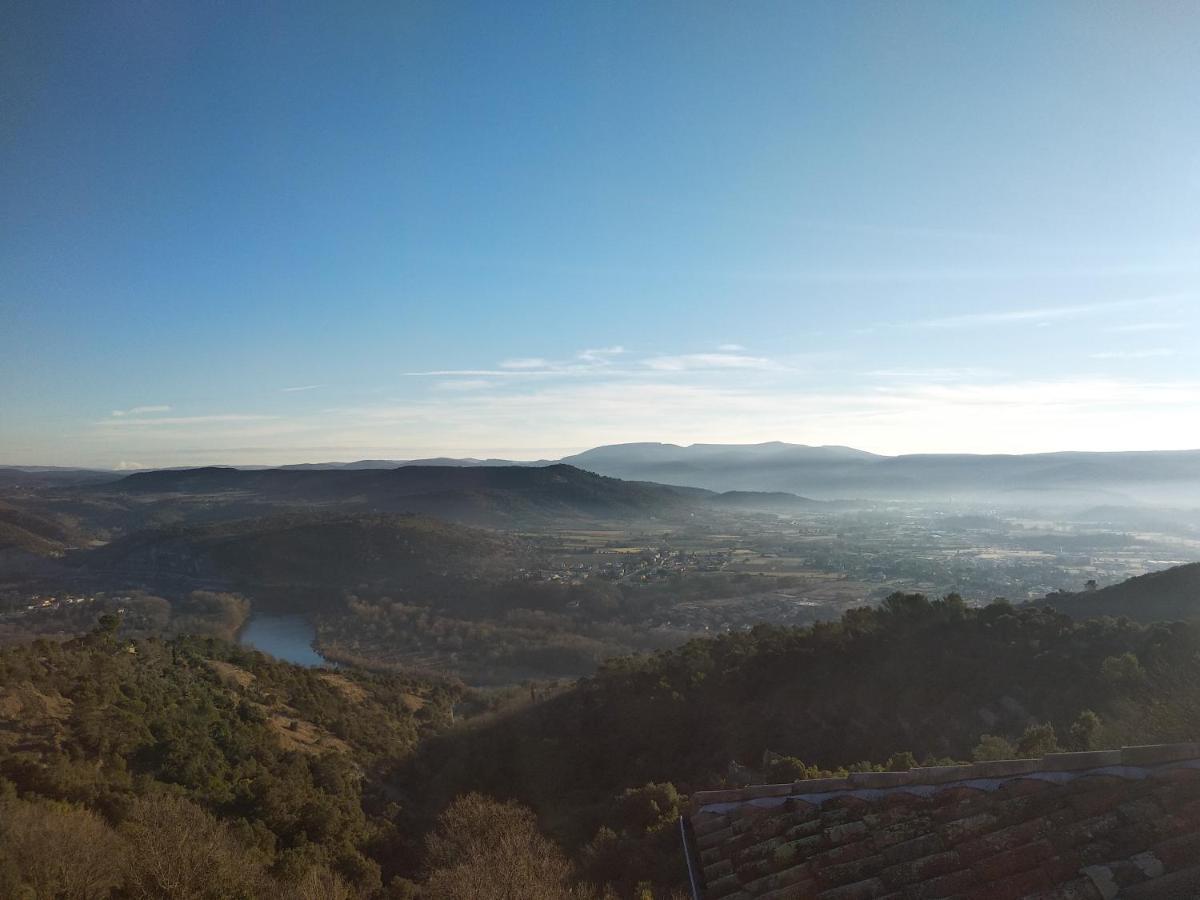 Le Rocher De Sampzon Bed & Breakfast Luaran gambar