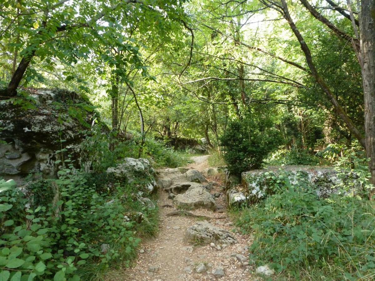 Le Rocher De Sampzon Bed & Breakfast Luaran gambar