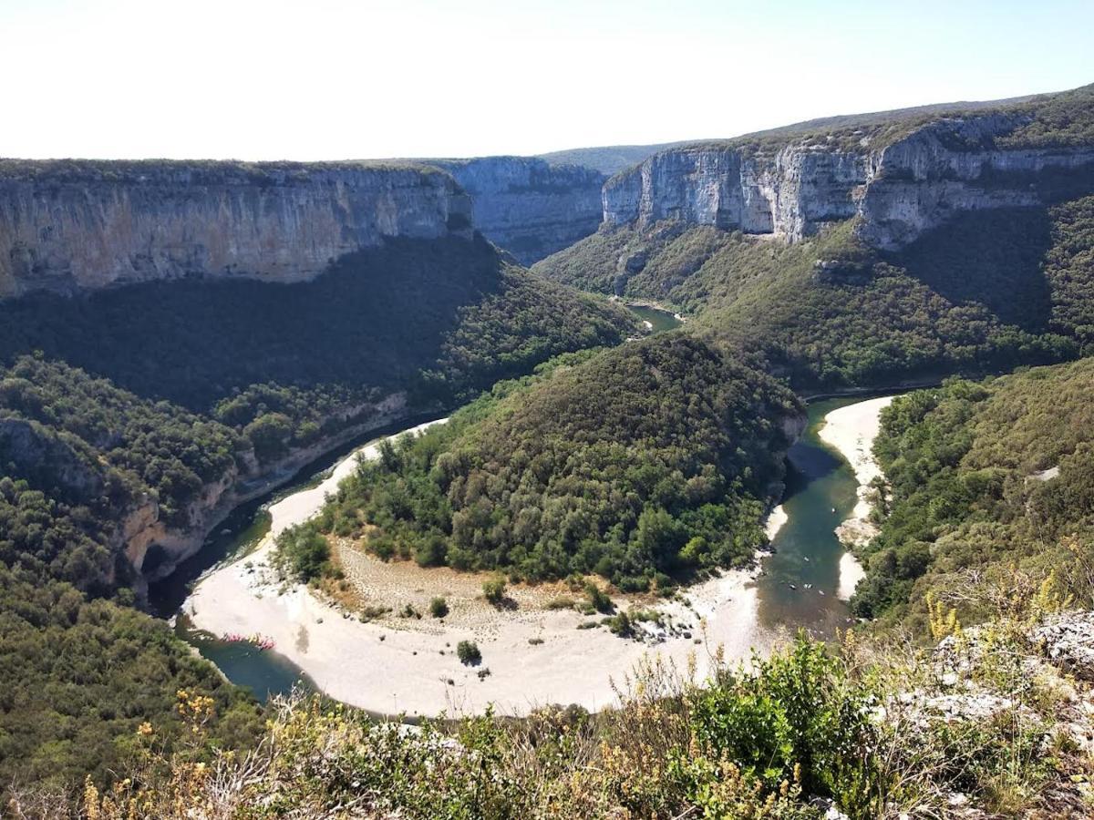 Le Rocher De Sampzon Bed & Breakfast Luaran gambar